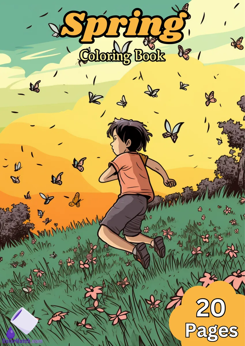 Spring 3 Coloring Book